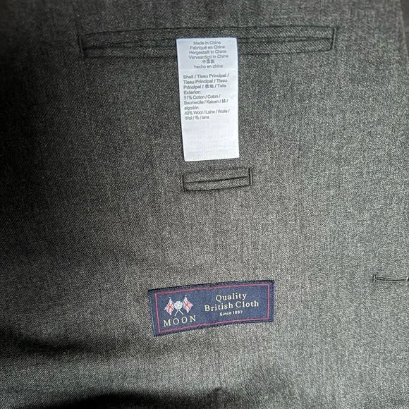 Men’s J.Crew Ludlow - Moon British Cloth Suit Jacket